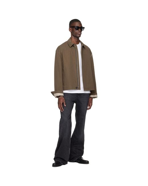 Sir Black Light Zipped Blouson Jacket for men