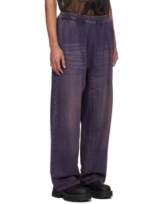 Y. Project Blue Faded Jeans for men