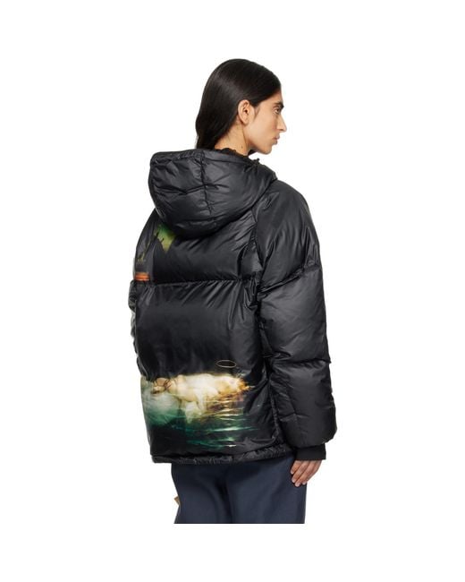 Undercover Black Ssense Exclusive Uc2E9204 Down Jacket