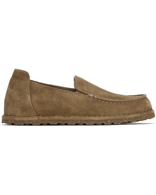 Birkenstock Black Taupe Narrow Utti Loafers