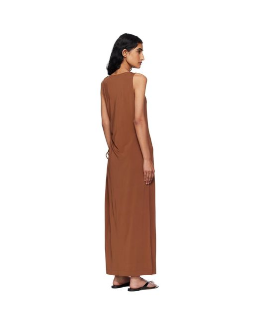 Max Mara Black Caro Maxi Dress