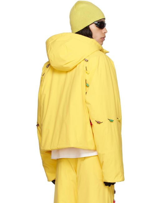 Spencer Badu Yellow Beaded Jacket for men