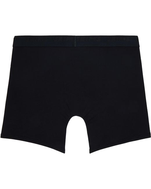 Skims Blue Three-Pack Stretch 5 Boxer Briefs for men