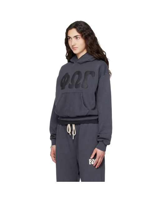 Fear Of God Black 90S Fleece Hoodie