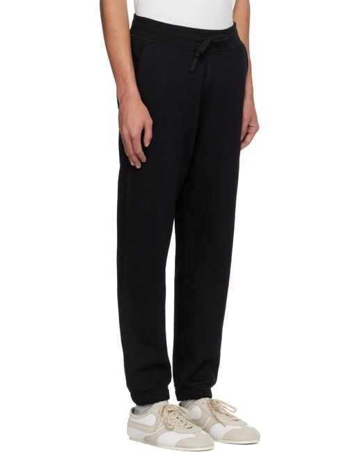 Reigning Champ Black Midweight Terry Standard Sweatpants for men