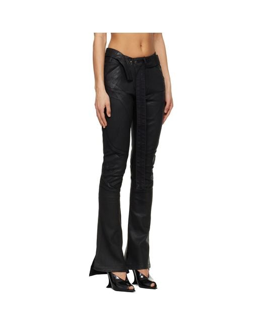 OTTOLINGER Black Glazed Mulitline Jeans