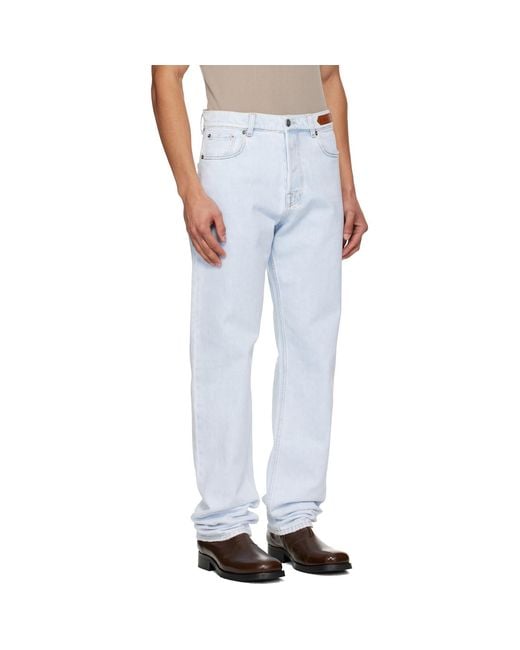 Lanvin White Regular Jeans for men