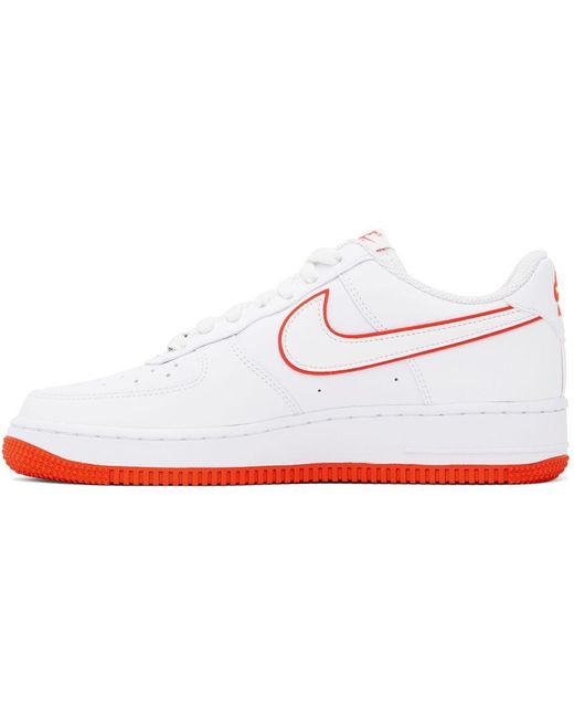 black white red air force 1