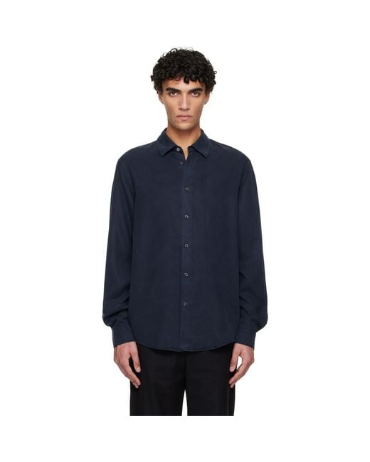 Hope Blue Regular Fit Shirt for men