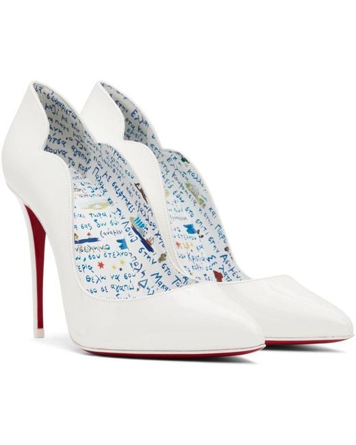 Christian Louboutin Multicolor Patent Hot Chick 100 Heels