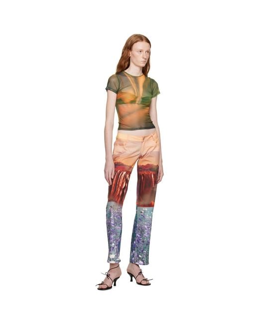 Miaou Multicolor Multi-Color Atlas Pants