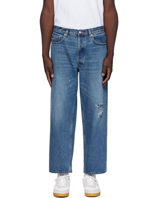A.P.C. . Blue Jw Anderson Edition Ulysse Jeans for men