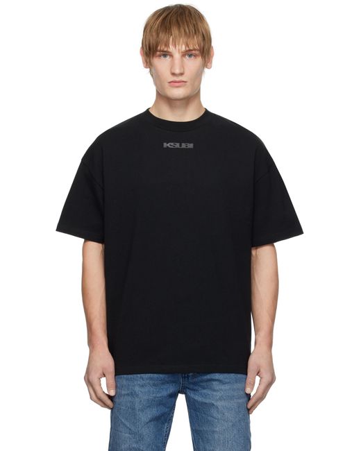 メンズ Ksubi ブラック Sott Ekcess Tシャツ Black