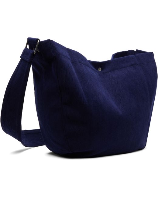 A.P.C. Blue Journal Satchel for men