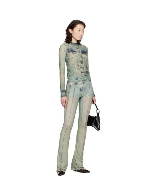 KNWLS Green Halcyon Top