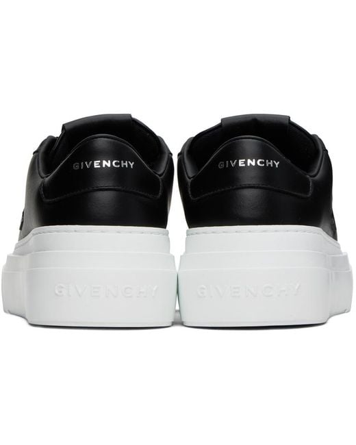 Givenchy Black City Platform Sneakers