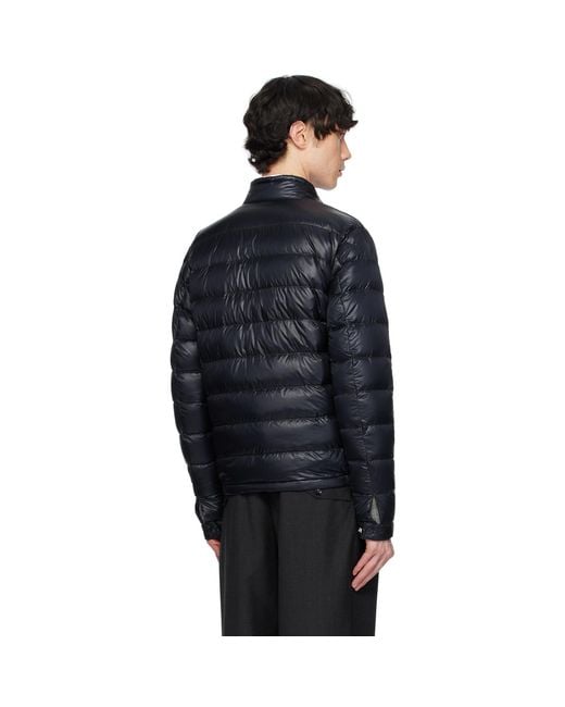 Moncler Black Acorus Short Down Jacket for men