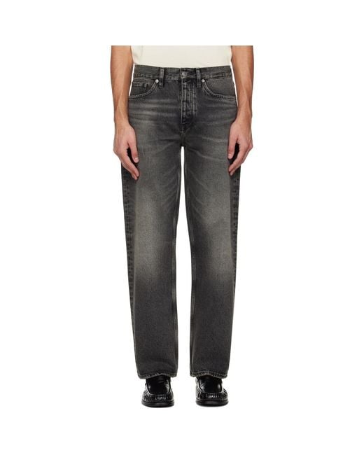 sunflower Black Loose Jeans for men