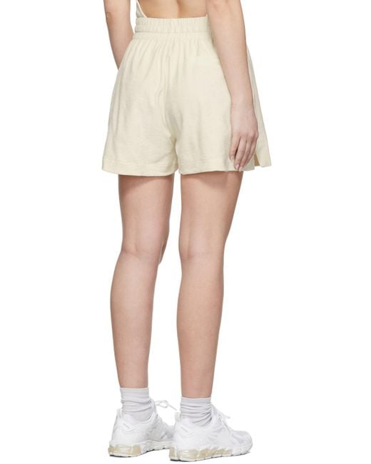 Halfboy Natural Off- Terry Shorts