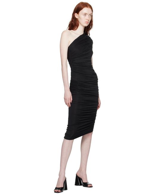 Robe midi ira noire GAUGE81 en coloris Black