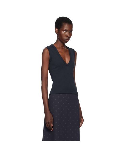 Flore Flore Black Dewi Tank Top