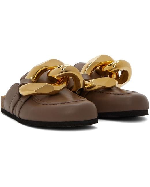 J.W. Anderson Ssense Workカプセルコレクション トープ チェーン ミュール Black