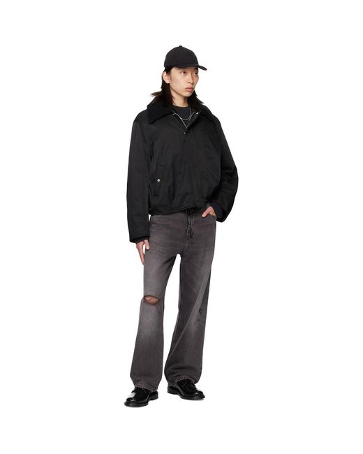 Our Legacy Black Ace Bomber Jacket for men