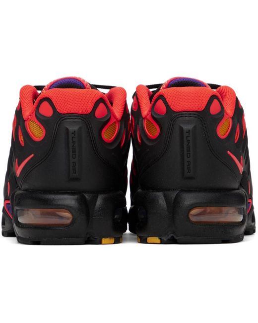 Nike Black & Red Air Max Plus Drift Sneakers for men