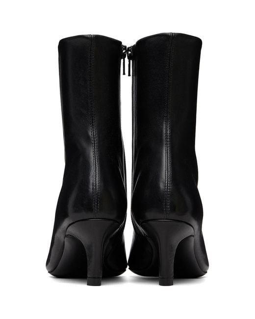 Jude Black Cave Ankle Boots