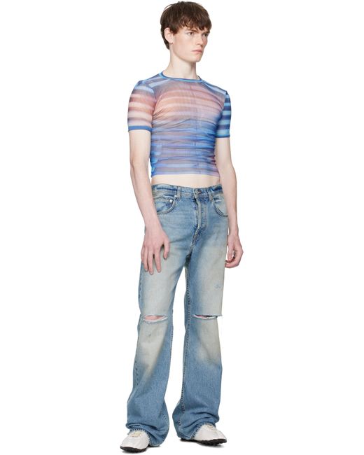 Jean Paul Gaultier Black 'The Air' Baby T-Shirt for men