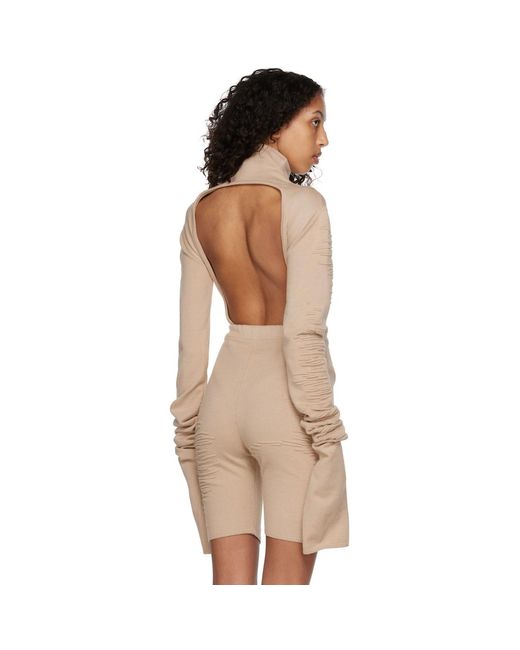 SELASI Orange Ssense Exclusive Kbn Knitwear Edition Bodysuit