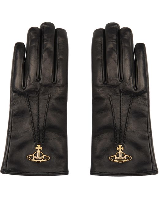 Vivienne Westwood Classic Gloves in Black | Lyst UK