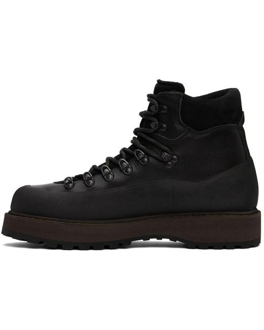 Diemme Black Roccia Vet Gomma Boots for men