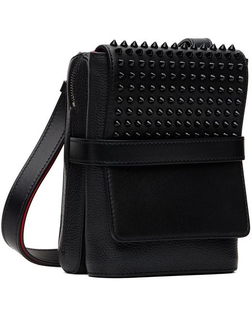 Christian Louboutin Black Benech Reporter Bag for Men | Lyst