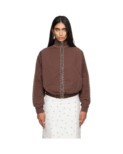 RESCHA Brown Ssense Exclusive Khel Jacket