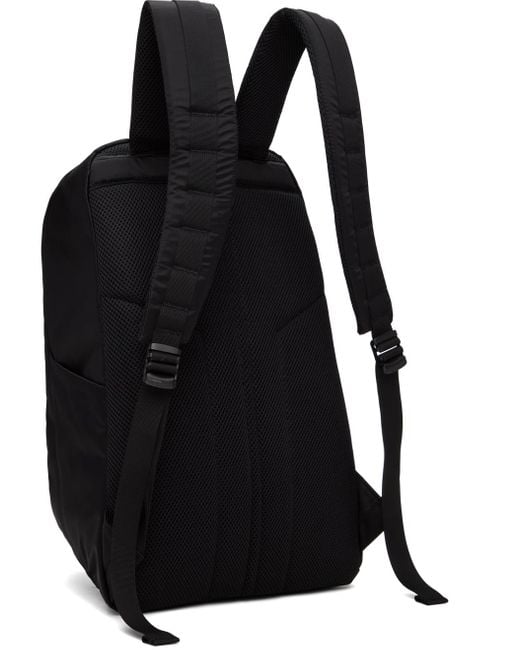 Norse Projects Black Nylon Day Pack Backpack for men