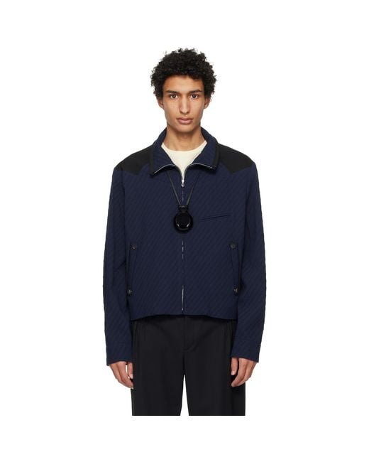 Kiko Kostadinov Blue Noro Jacket for men