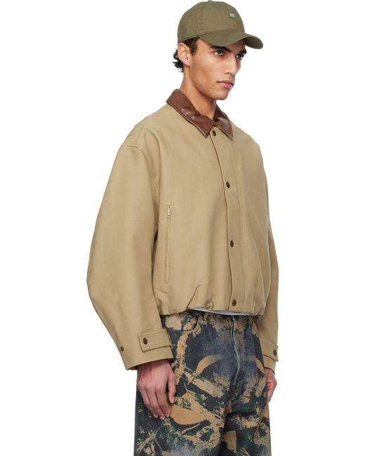 【Acne Studios】ベージュ ツイル ジャケット Acne Studios - ツイルジャケット - カーキベージュ