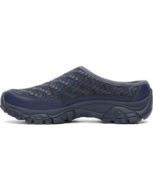 Merrell Blue Moab 2 Leather Slide Flats for men
