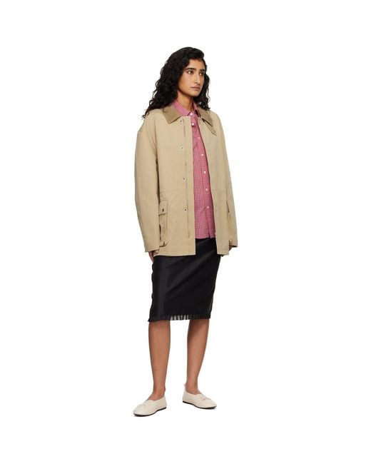DUNST Natural Cotton Chore Jacket