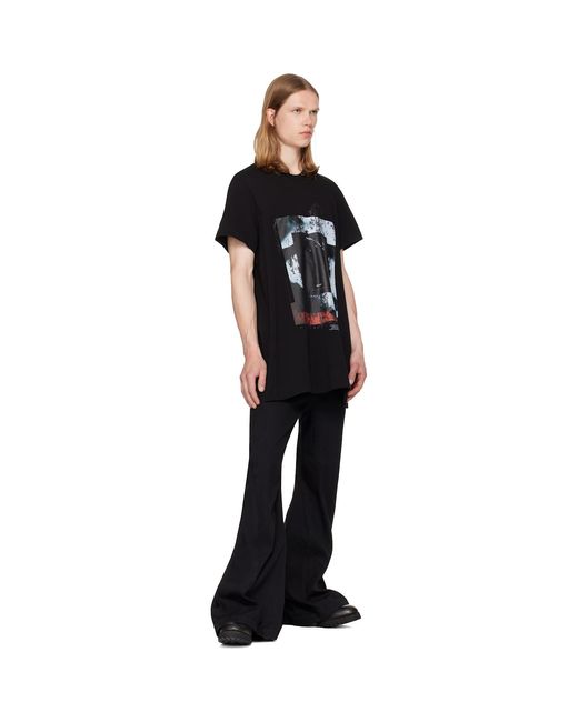Julius Black Prayer Flare T-Shirt for men