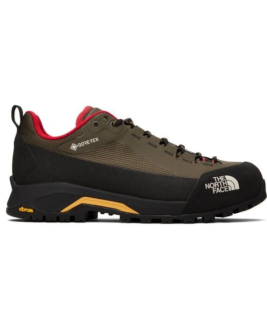 The North Face Black Khaki & Verto Alpine Gore-Tex Sneakers for men
