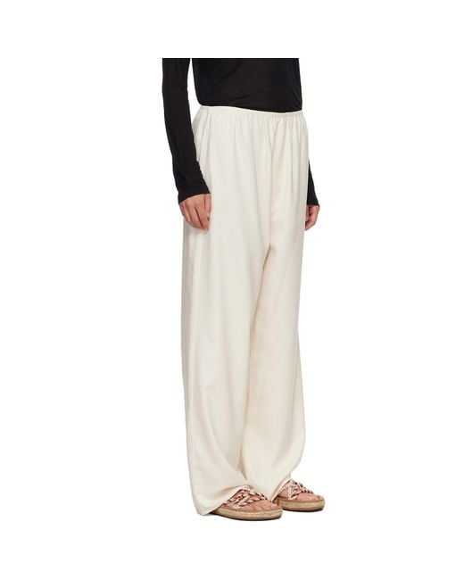 Baserange Natural Off- Stoa Lounge Pants