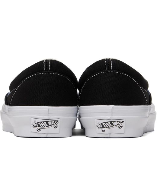 Vans Black Lx Slip-On Reissue 98 Sneakers for men