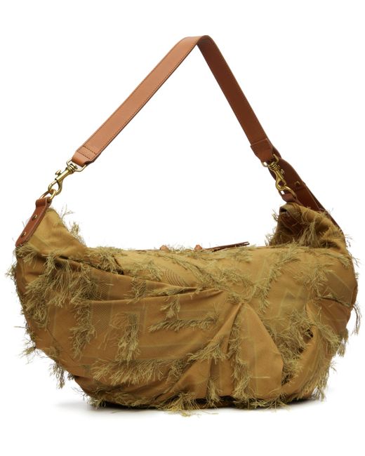 Vivienne Westwood Metallic Fringes Fil Coupé Agnes Large Shoulder Bag for men