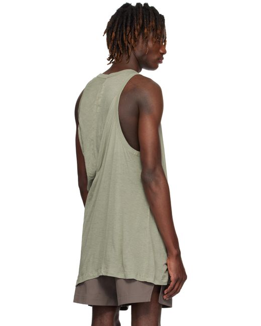 メンズ Rick Owens グリーン Hollywood Anthem タンクトップ Multicolor