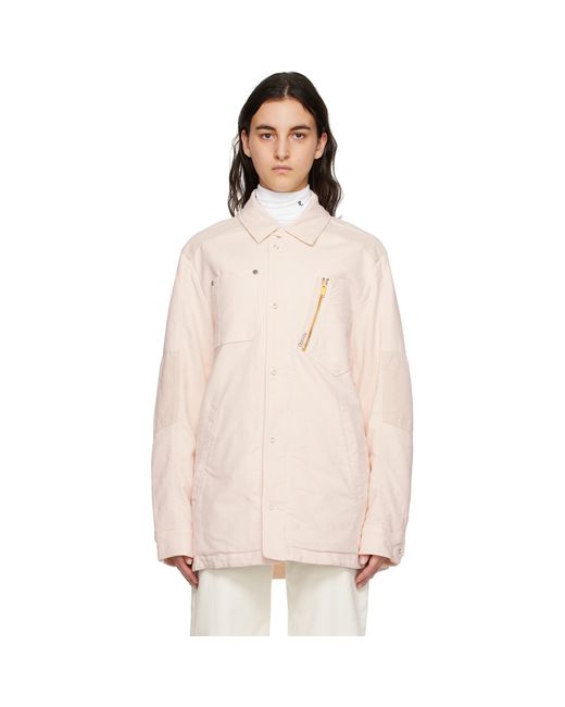 Objects IV Life Natural Spread Collar Jacket