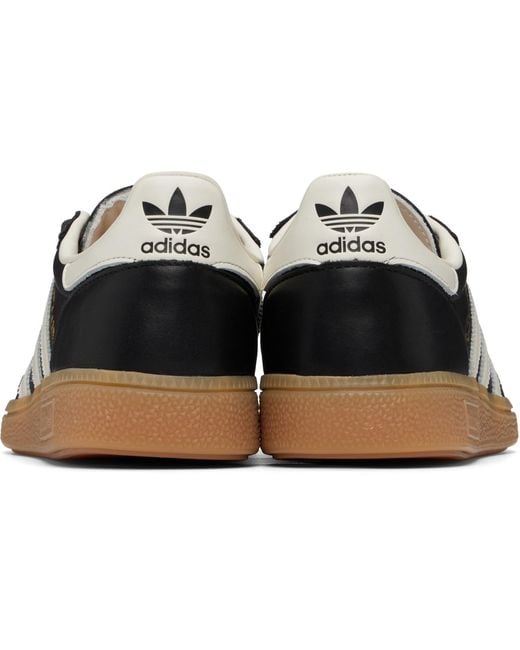 Adidas Originals Black Handball Spezial Mig Sneakers for men