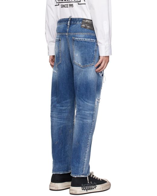 DSquared² Blue Bro Jeans for men