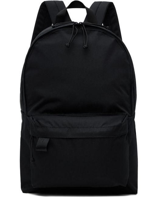 N. Hoolywood Black Large Backpack for men